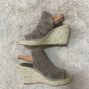 Seychelles espadrille wedge sandal.
